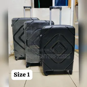 Unbreakable Rubber Suitcase Pp 3-in-1 Suitcase Set