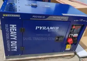 15 KVA Pyramid Single Three Phase Silent Diesel Generator