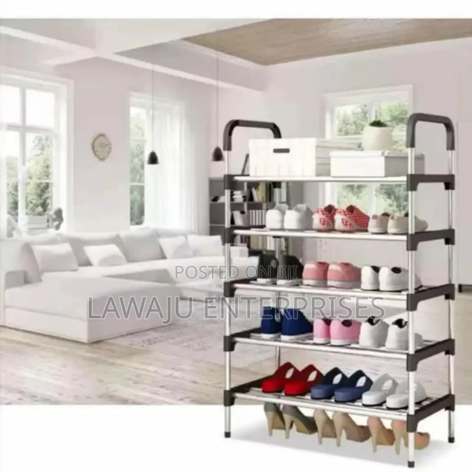 Detachable 6 Layer Shoe Rack