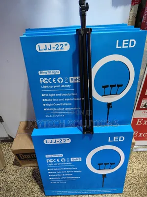 LJJ - 22" LED Ring Fill Light ( Multiple Colours )