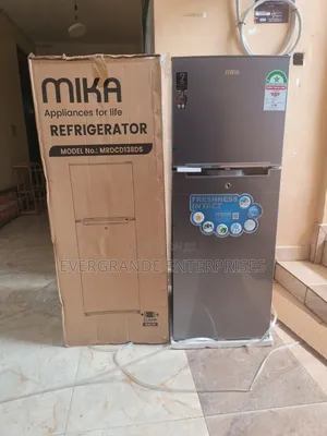 Fridge/Refrigerator Mika 138 Litres Double Door