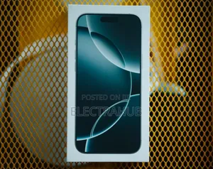New Apple iPhone 16 Pro Max 256 GB Black