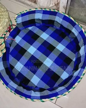 Dog Baskets Maasai Cloth Pet Bed Size - 26"