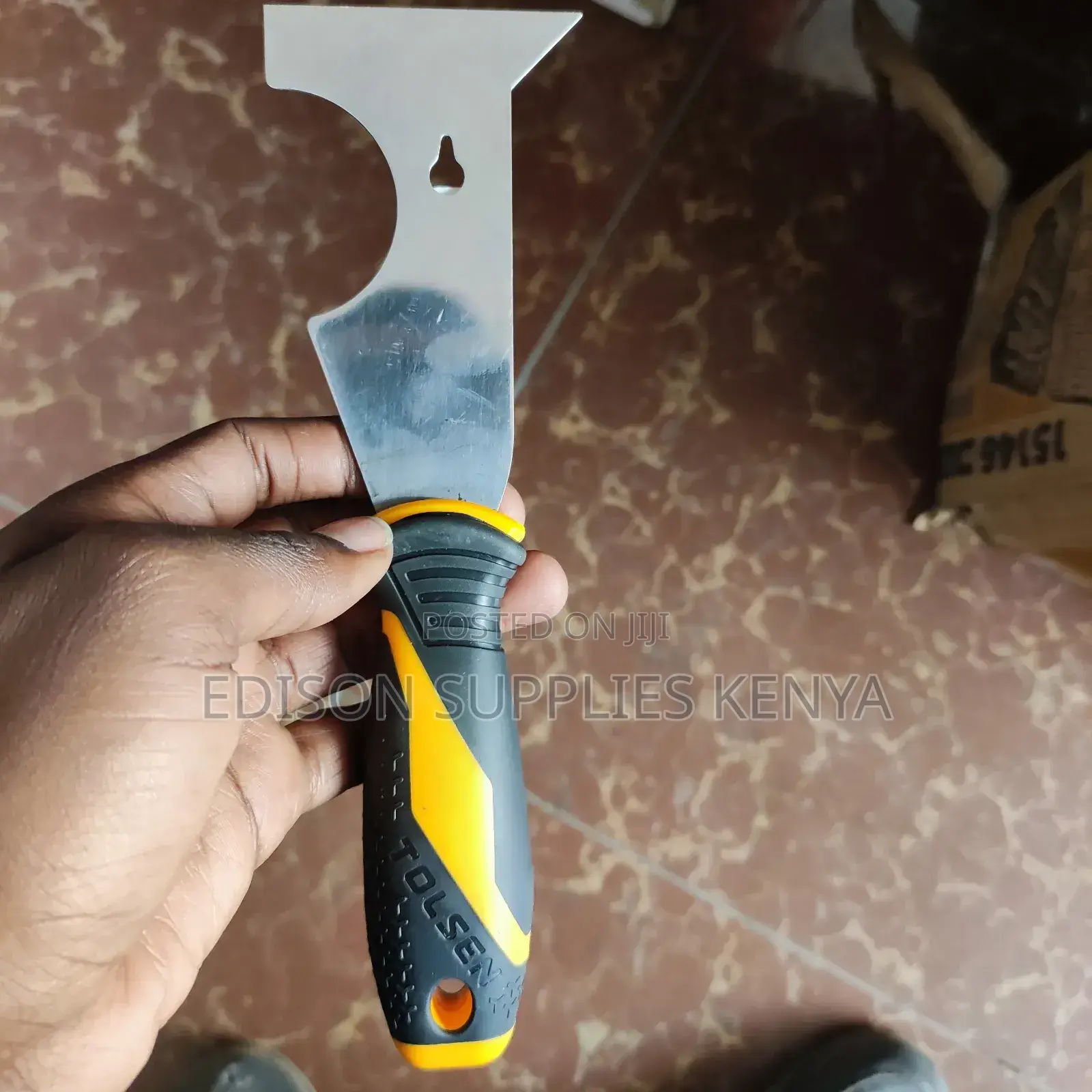 Tolsen 6 in 1 Scraper, Putty Knife, Paint Stripper, Spreader