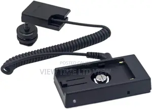 Nikon en-El14 Dummy Battery to Sony Np-F970 Battery Plate
