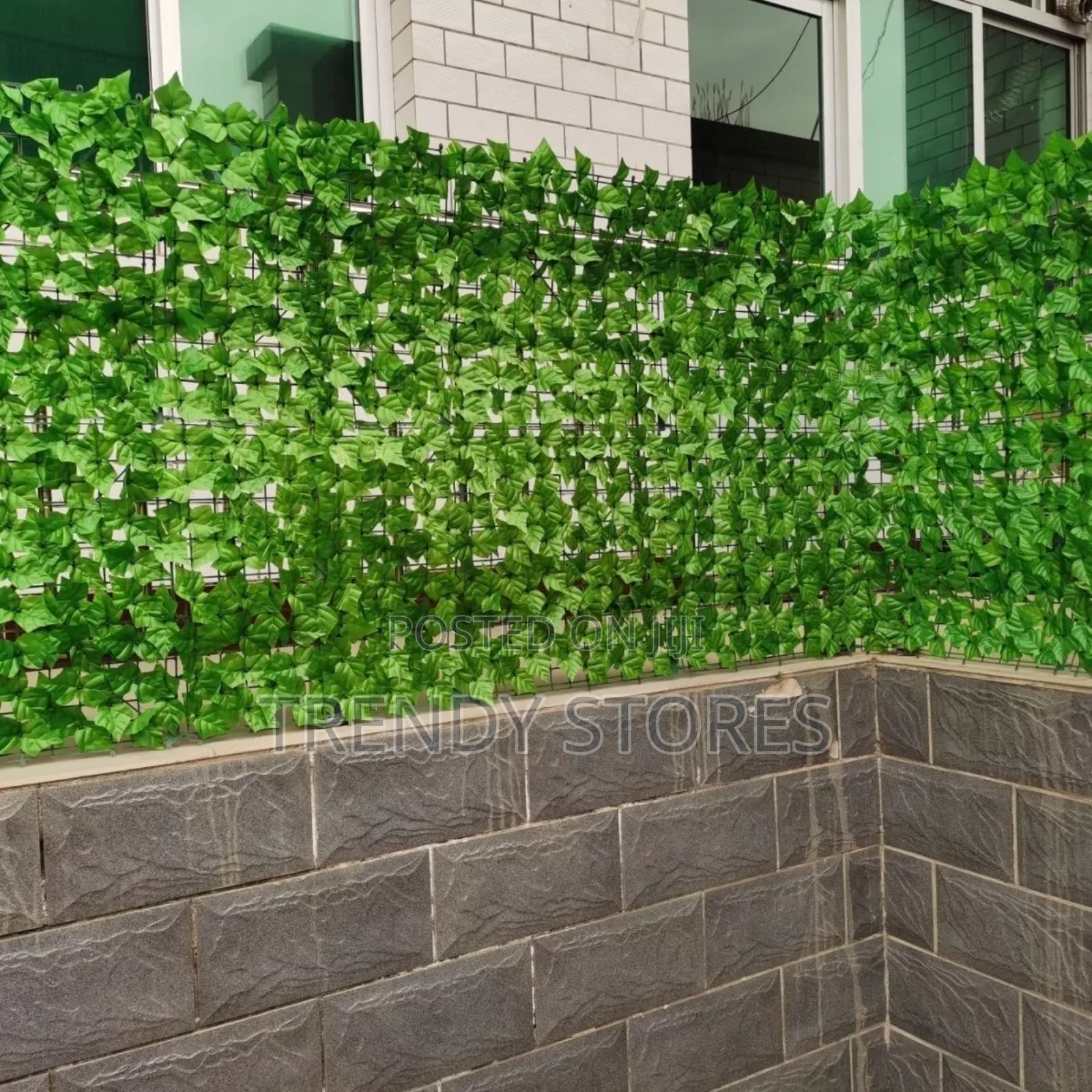 1*1M Artificial Leaf Fence