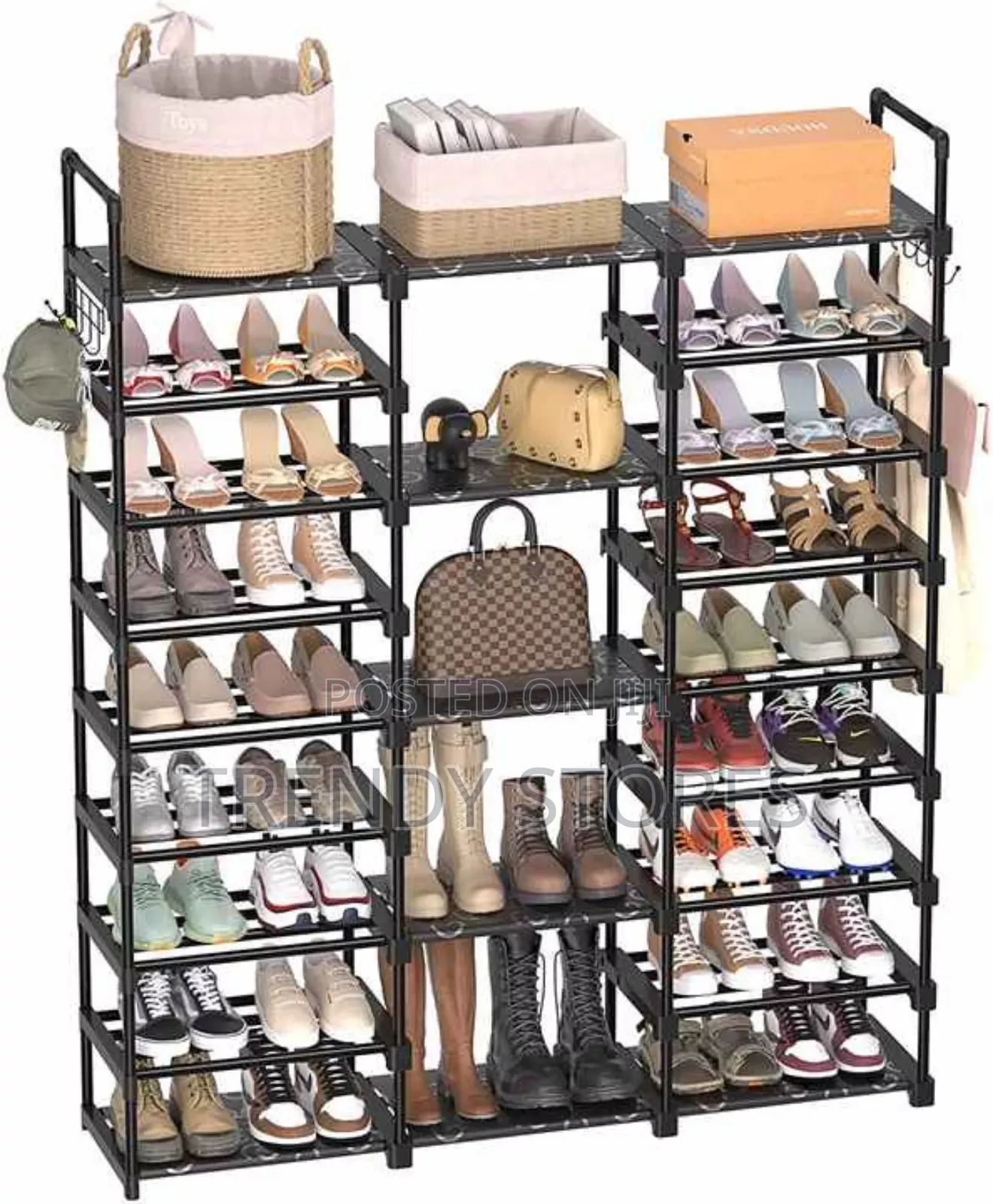 9 Tier Multifunctional Shoe Rack