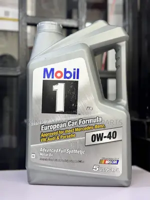 Mobil 1 FS Europe Car Formula Full Synthetic Motor Oil 0w-40