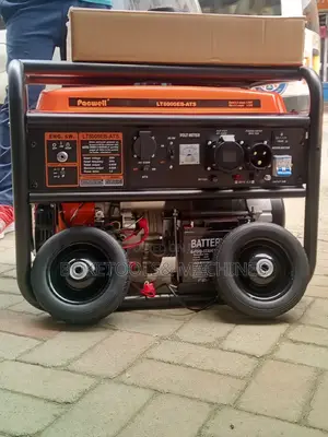 Key Start Pacwell Gasoline Generator With Inbuilt ATS 6.5KW