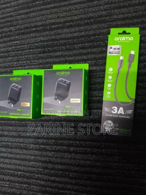 Oraimo 18W Rapid Charge Adapter C-C Cable Fast Charging