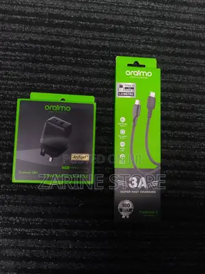 Oraimo Power Adapter With Usb Type C Port. Cable 1.5m Long