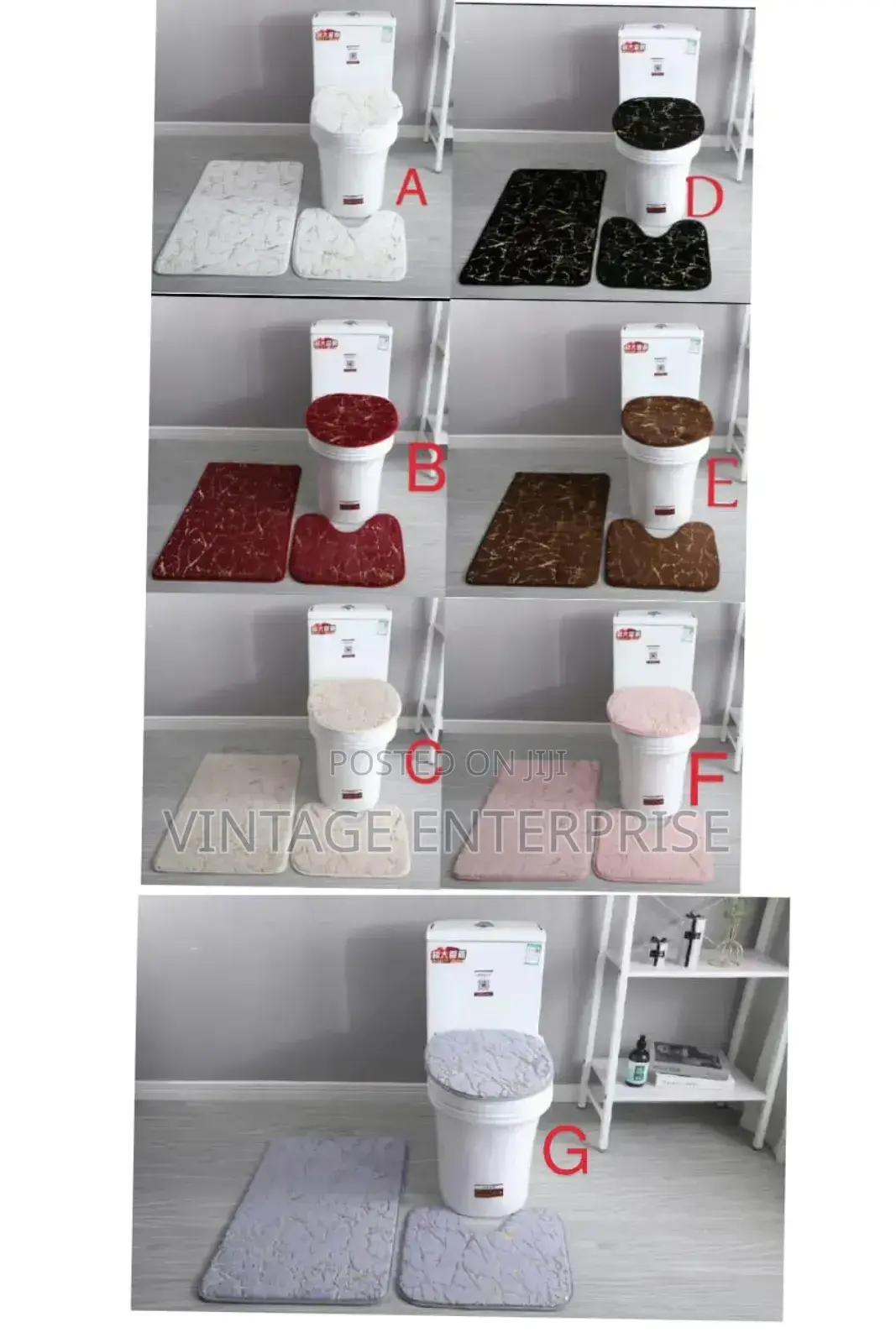 3in1 Toilet Mats