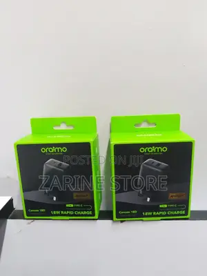 Power Adapter Oraimo Type 18W Fast Charging With 2 Ports
