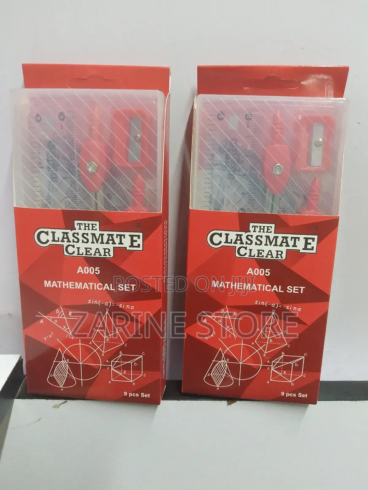Classmate Clear Case Geometric Set Mathematical Set