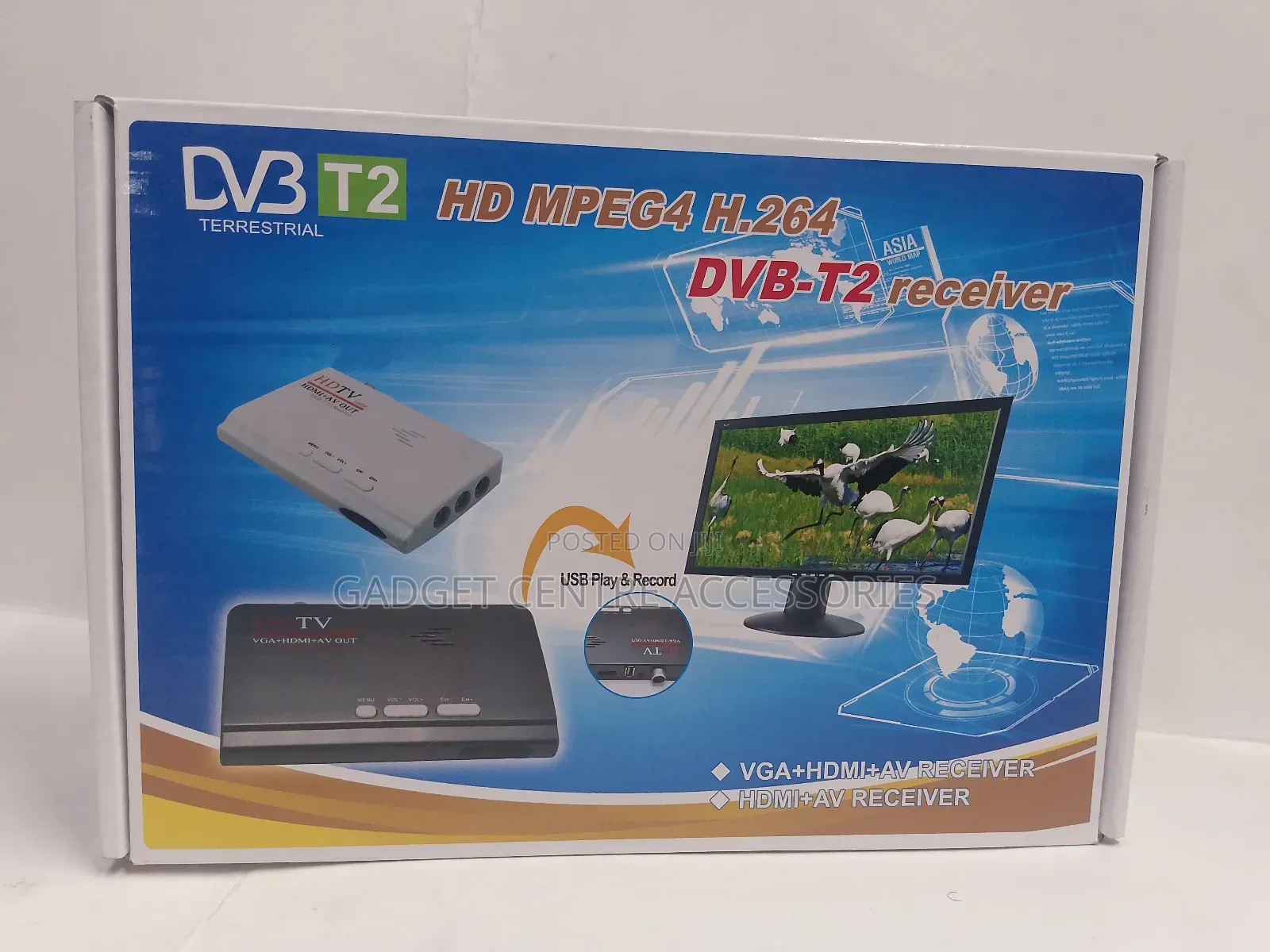 Vga/Hdmi/Av Receiver
