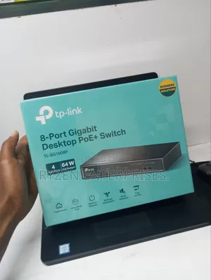 Tp-link Poe 8 Port Switch/ Sg1008p 8 Port Switch
