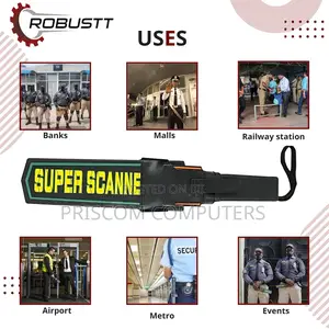 Super Scanner Hand Held Metal Detector