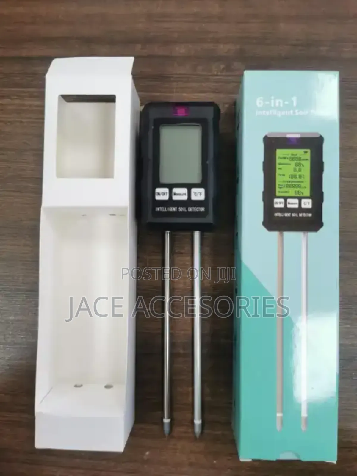 Soil Parameter Meter 6 in 1,Ph, Fertility