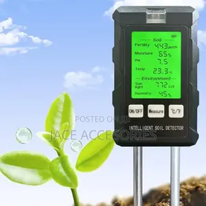 New 6 in 1 Soil Tester Ph ,Fertility Lux