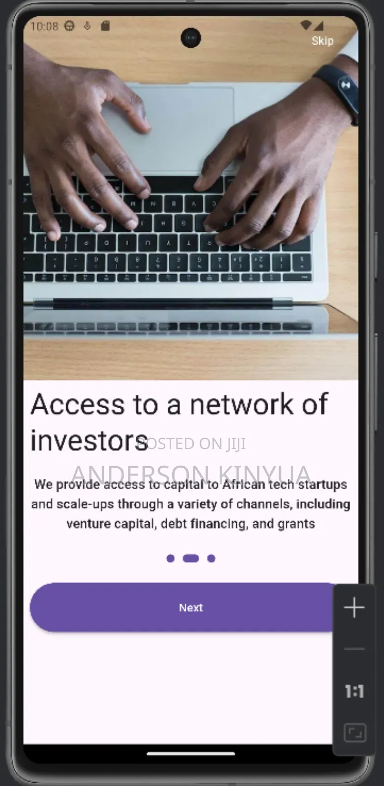 Develop Application for Mobile Device I.E Android and Ios