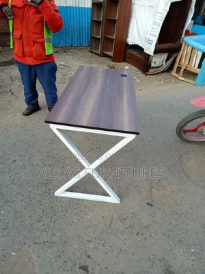 Metallic Study Table