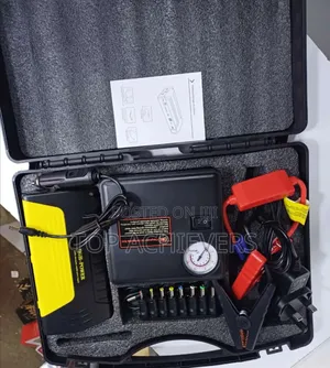 Car Jump Starter/Jumpstater Kit With Tire Inflator