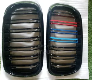 M-Color Grille for BMW X5 X6 Gloss Black Front Kidney Grille