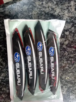 4pc Rubber Subaru Door Edge Branded Guard
