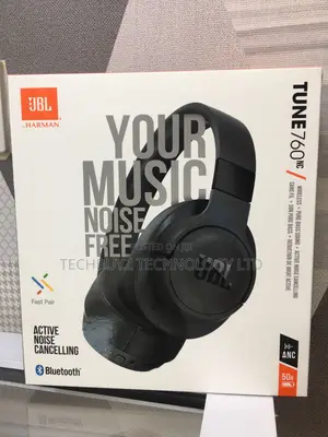 JBL Tune 760nc Noise-Canceling Wireless Over-Ear Headphones