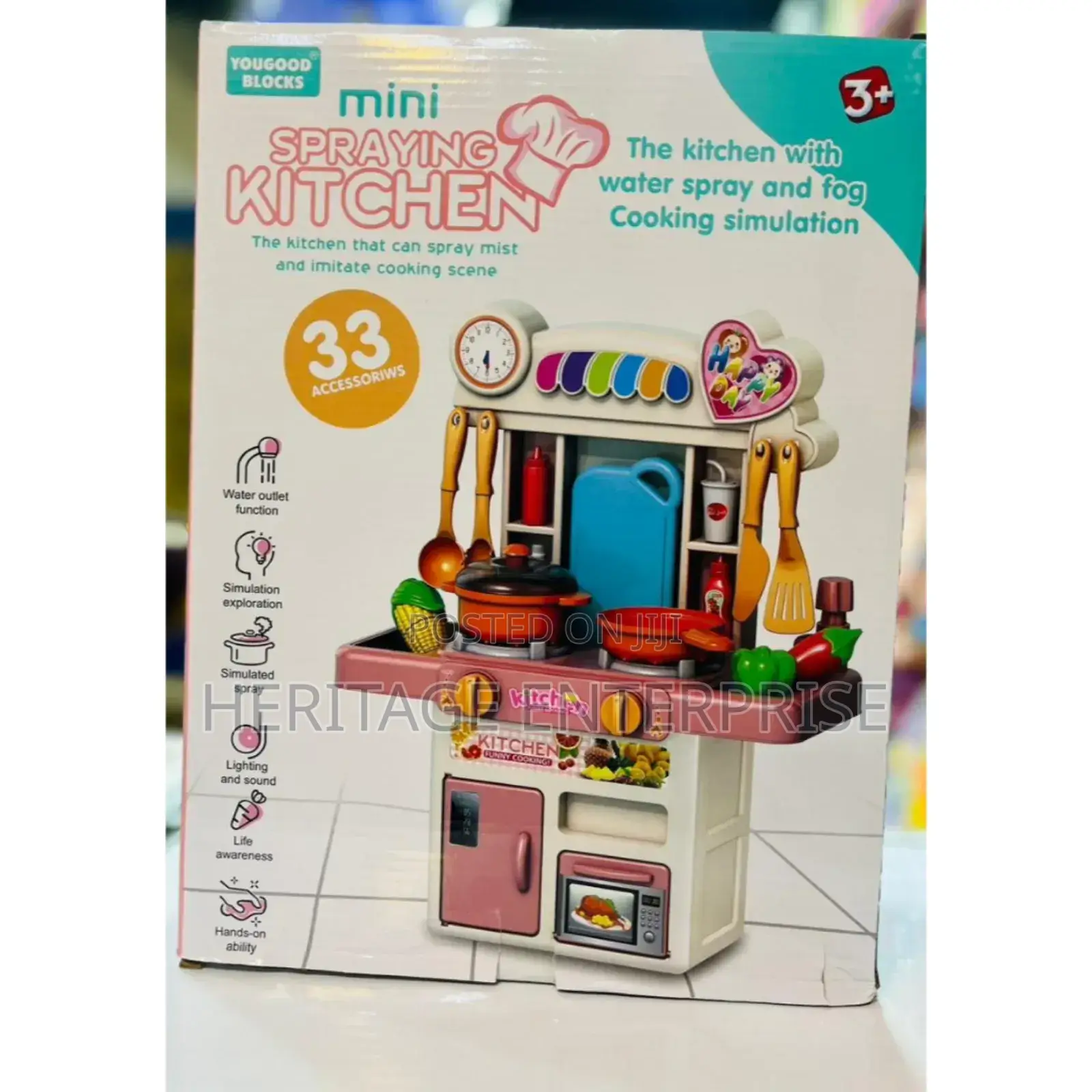 Toy Kitchen Set,
