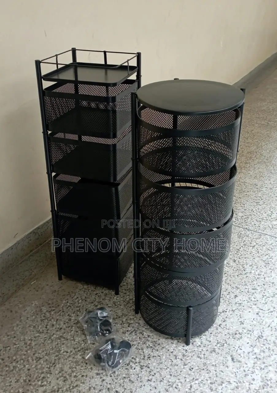 5 Tier Fruit and Vegetable Organizer With Wheels