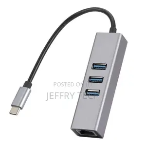SL-030 USB-C / Type-C to Gigabit Ethernet RJ45 3 X USB 3.0