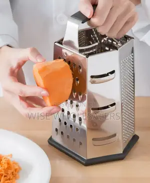 6 Sided Stainless Steel Grater....