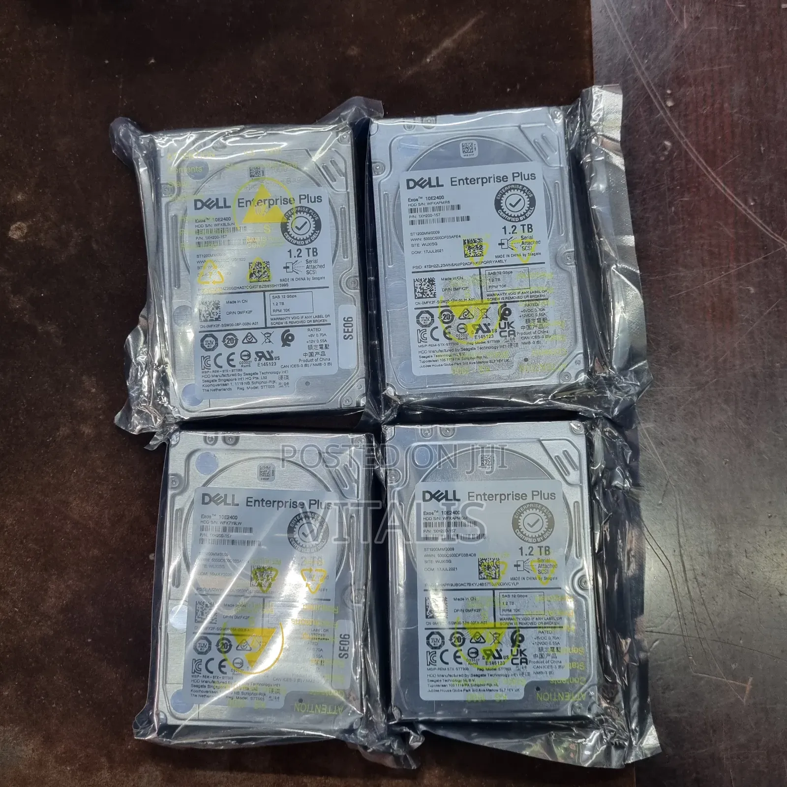 Dell Sas 1.2tb Drives