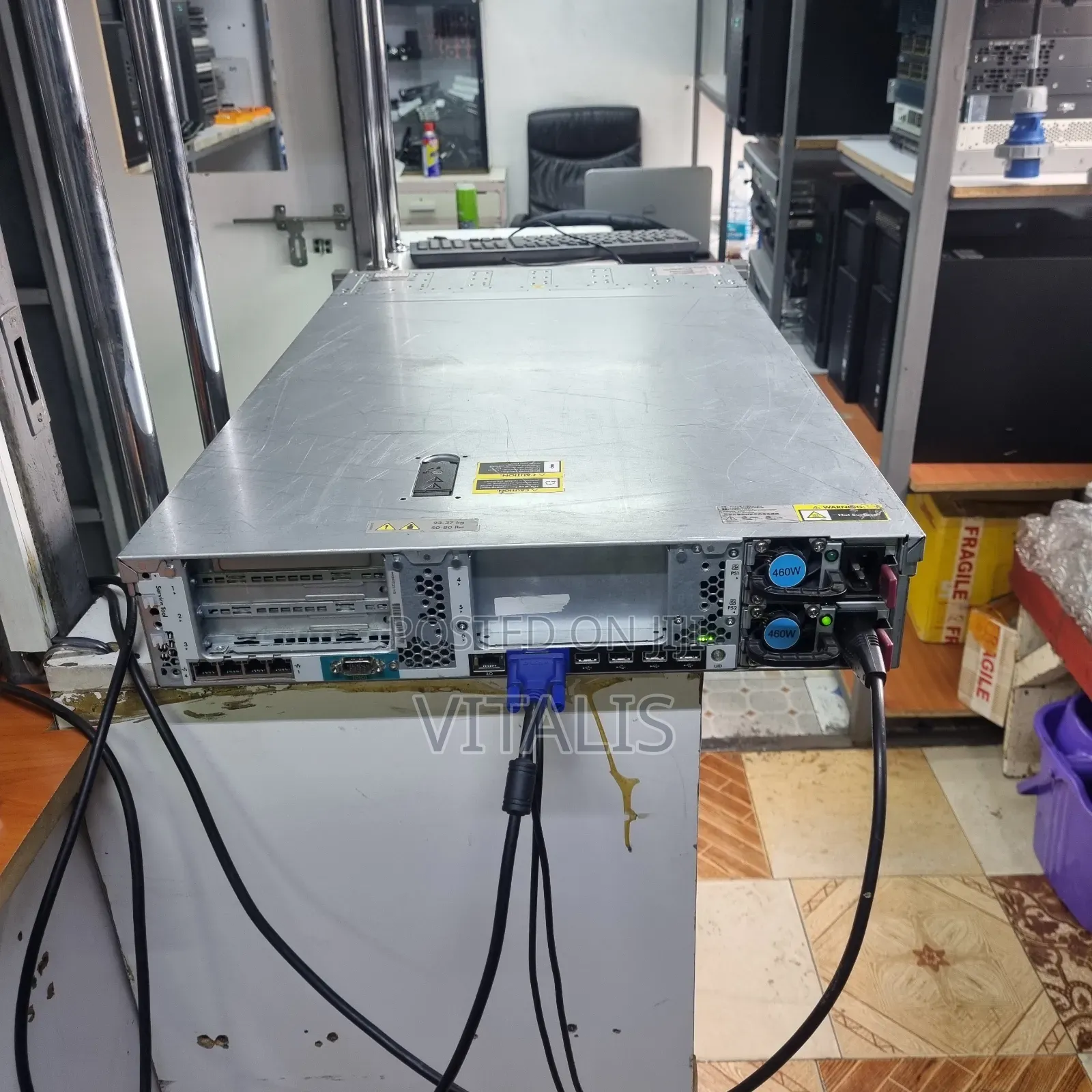 Server HP ProLiant DL 64GB Intel Xeon HDD 1.5T