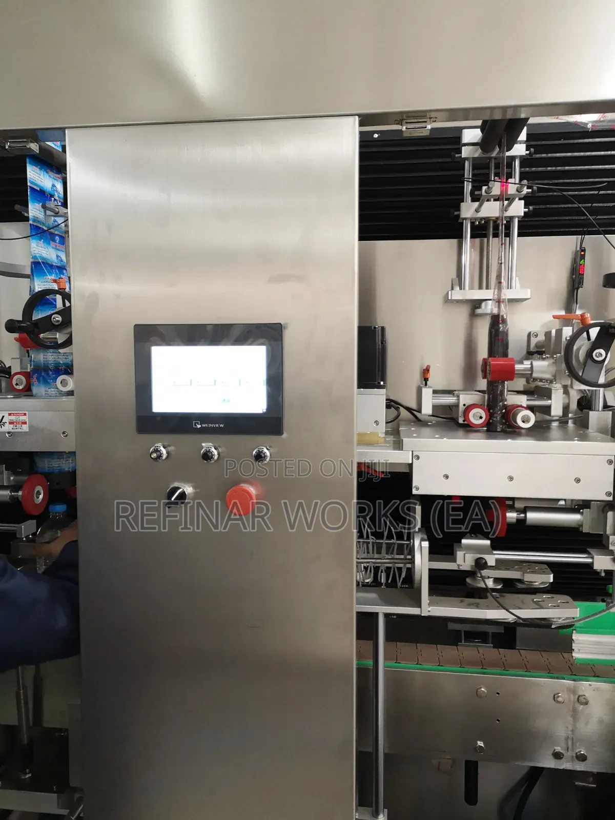 Automatic Bottled Water Shrink Labeling Machine