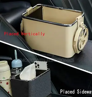 Car Arm Rest Organizer (Box,Phone Slot,2 Bottle Holder)