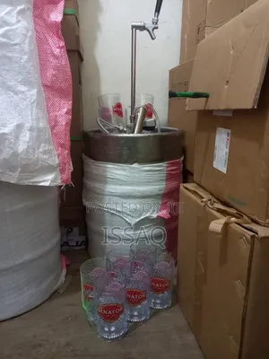 Keg Pump + Barrel + 6cups