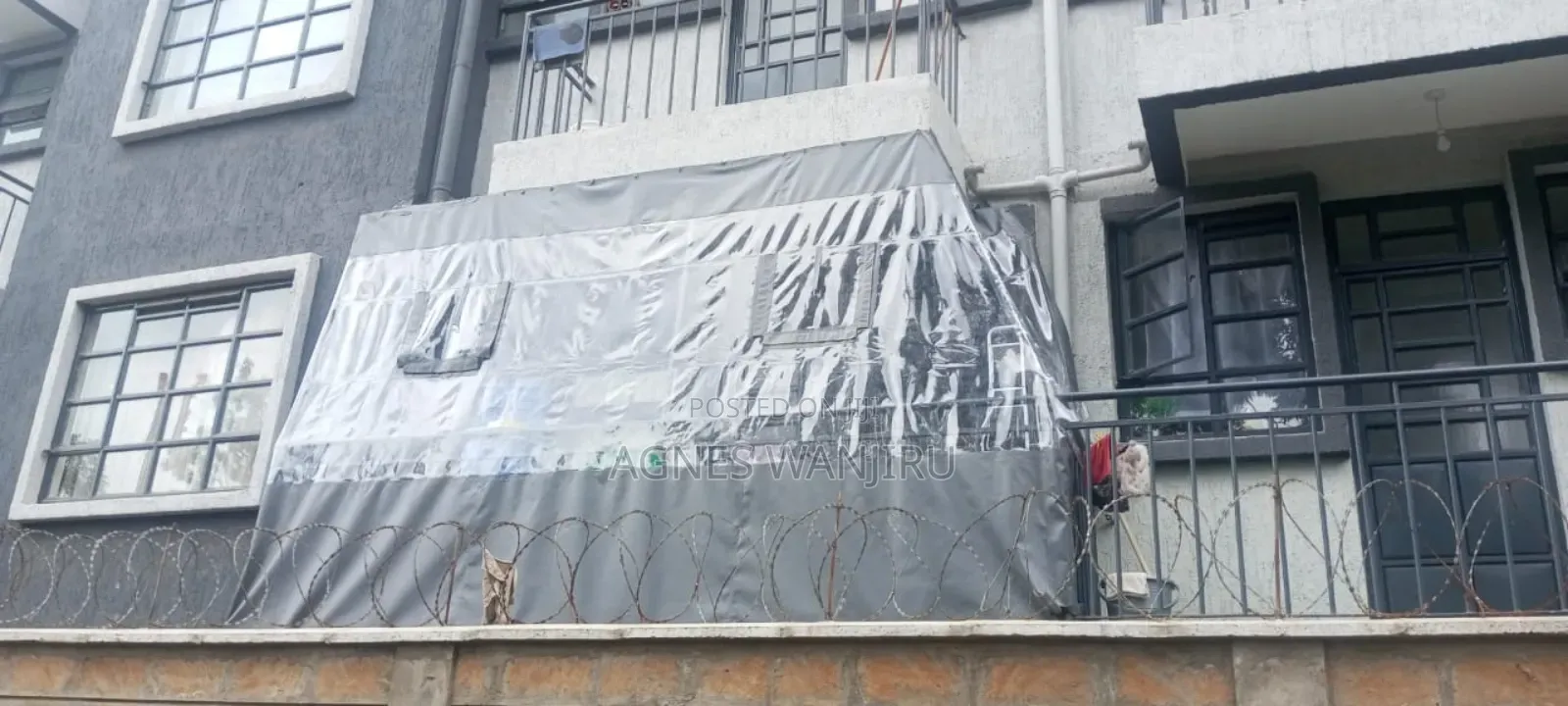 Balcony Rain Cover Shield