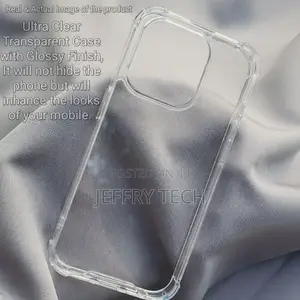 iPhone 15 Pro Max Crystal Clear Transparent Back Cover