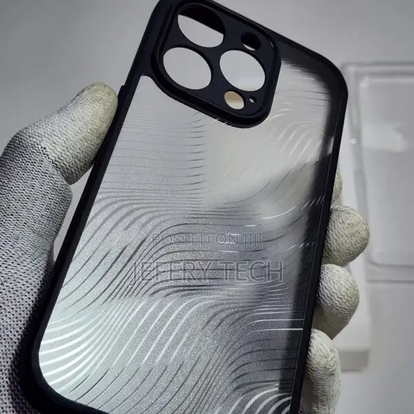 iPhone 14 Pro Original Matte Transparent Back Cover Aim