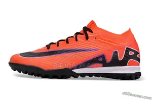 Nike Air Zoom Orange Mercurial Vapor 15 Elite Football Boots