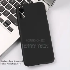 Itel P65 Case, Soft TPU Back Cover Shockproof Silicone Bumpe