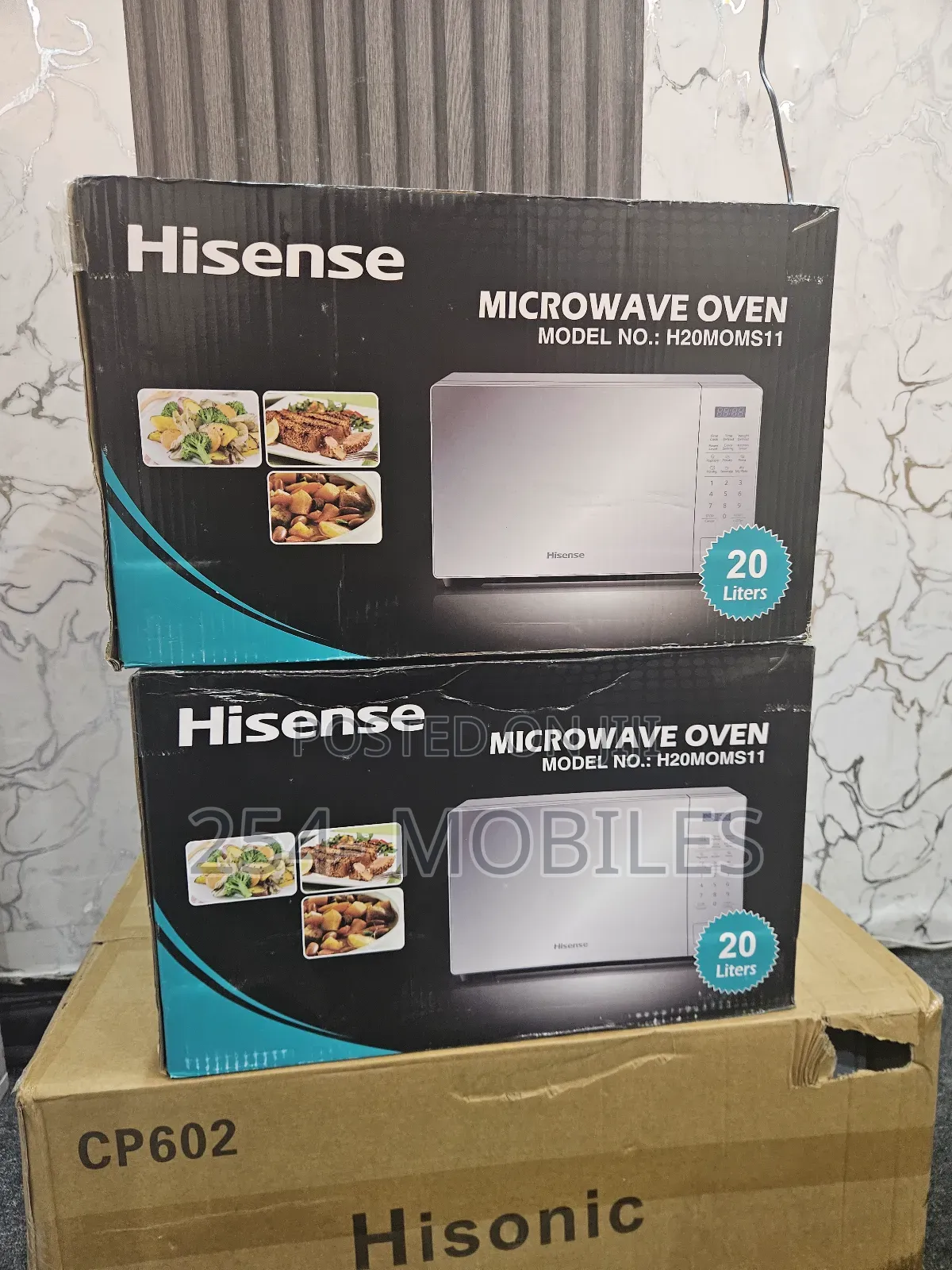 Hisense 20l Microwave H20moms11 (Silver