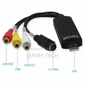 Easier CAP USB 2.0 Video/Audio Capture Adapter Device VHS To