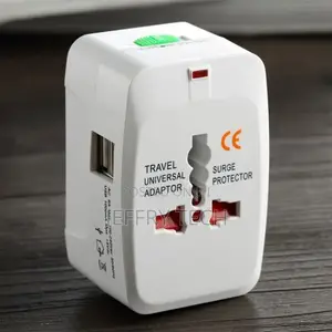 Universal International Plug Adapter 2 USB Port World Travel