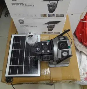 1080p Dual Lens PTZ V380 Pro 4g Dual Lens Solar PTZ Camera