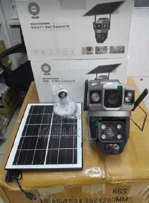 V380 Pro 4g Simcard Dual Lens Solar PTZ Camera