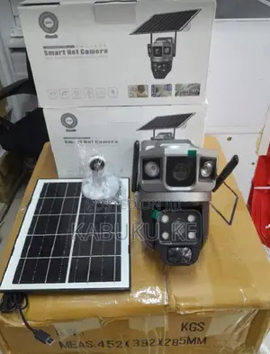 4G Sim Card Solar Camera Dual Lens Outdoor