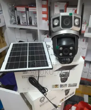 4g Simcard Dual Lens Solar Powered Camera CCTV